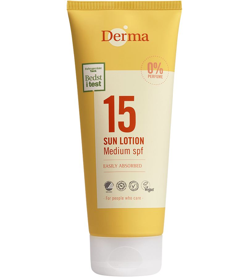 Derma SUN Sollotion SPF15, 200 ml