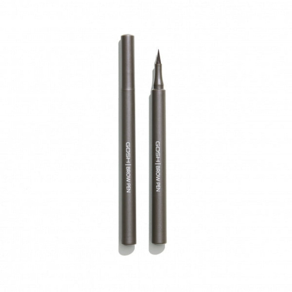 GOSH Brow Pen 002 Grey Brown Makeup Gosh Copenhagen