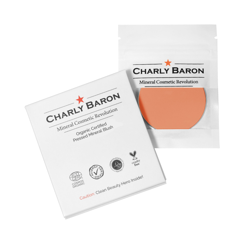 Charly Baron Bio Organic Mineral Blush Bloomingdale REFILL Blush Charly Baron