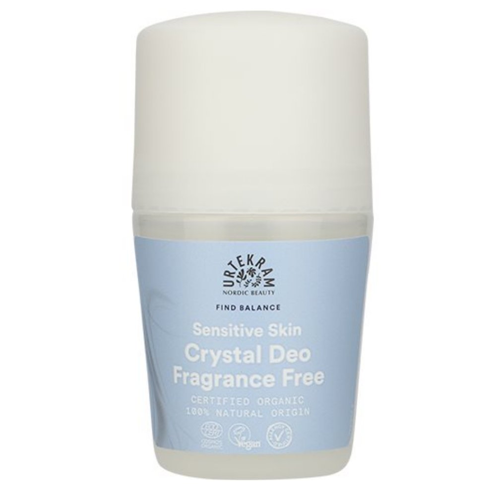 Urtekram Find Balance Fragrance Free Crystal Deo Kropspleje Urtekram