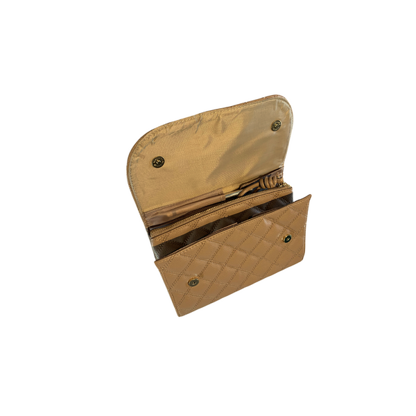 JJDK - Twiggy Cosmetic Purse Organizer - Brown