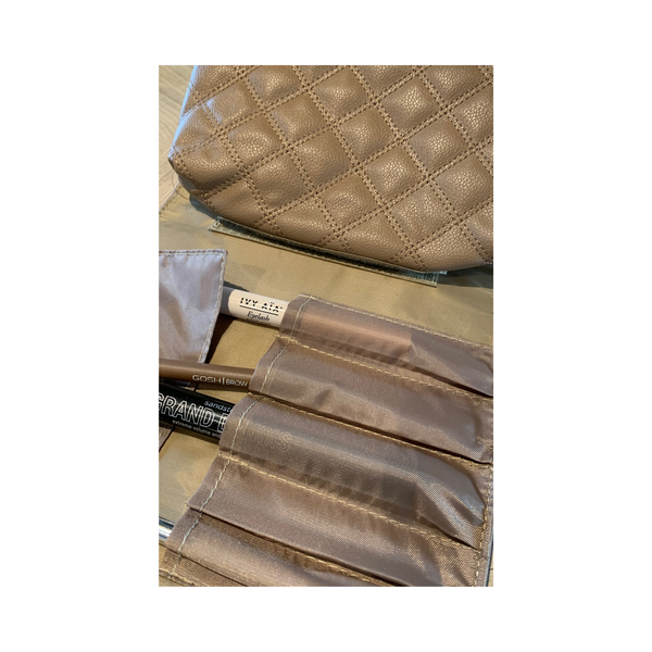 JJDK - Twiggy Cosmetic Purse Organizer - Brown