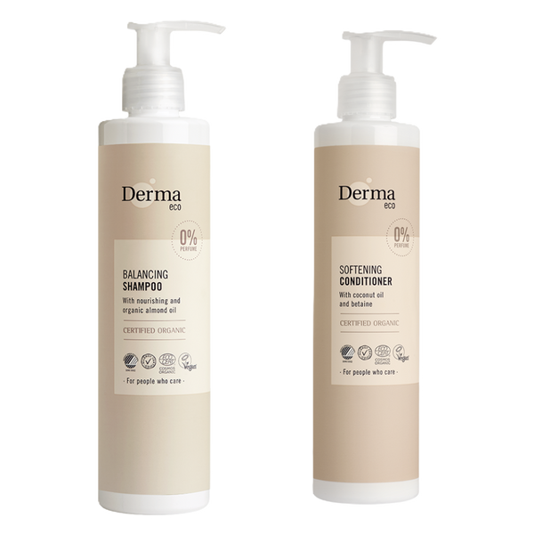Derma Eco Shampoo + Conditioner, 2 x 250 ml