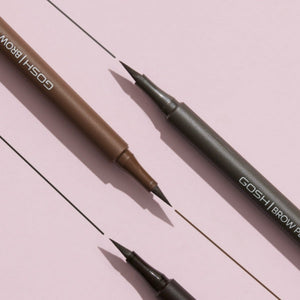 GOSH Brow Pen 001 Brown Makeup Gosh Copenhagen   
